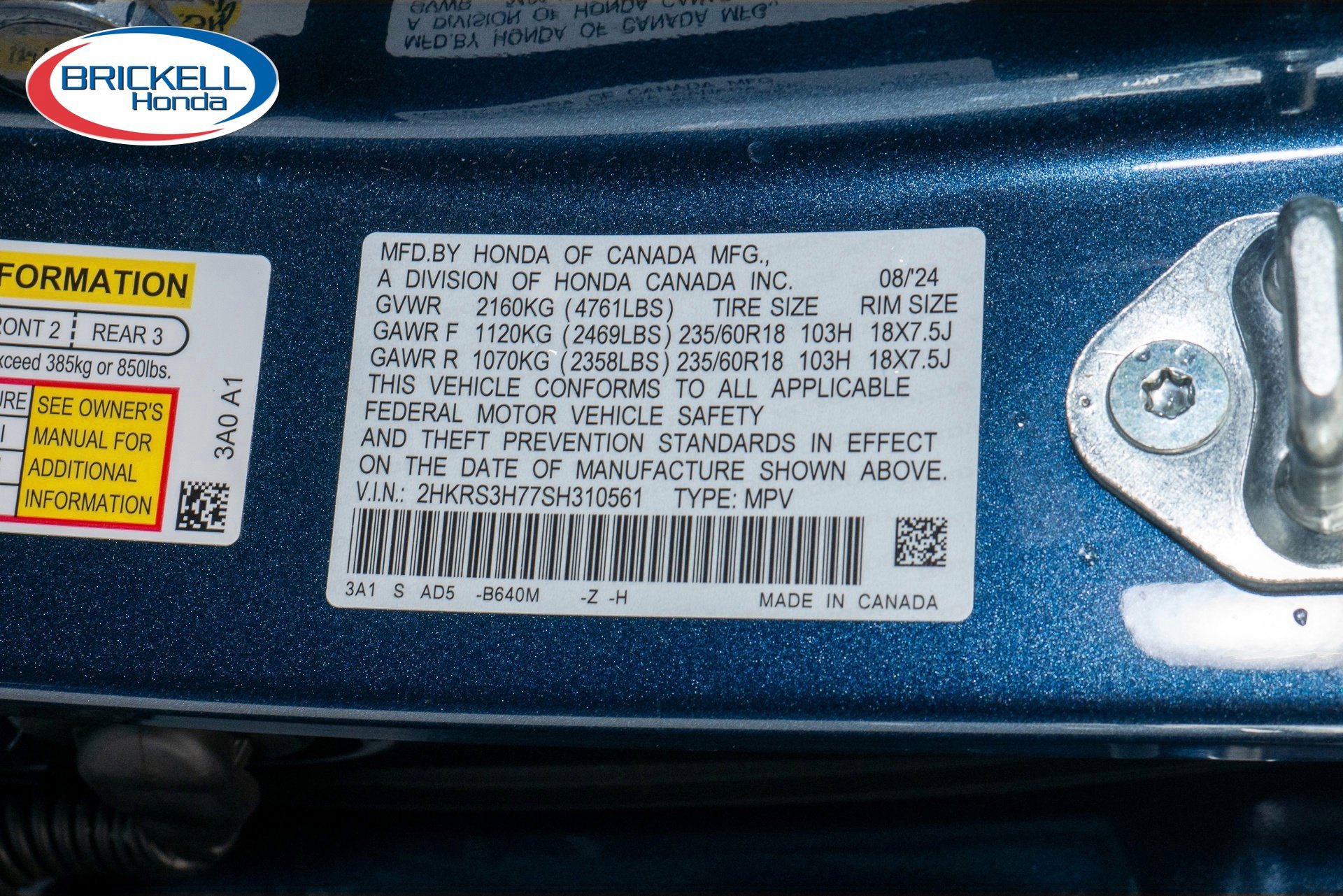 Certified 2025 Honda CR-V EX-L image 42