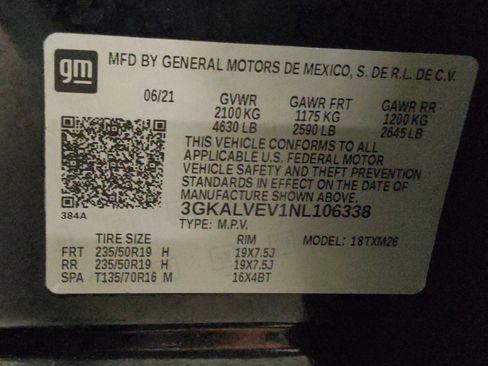 Used 2022 GMC Terrain SLT w/ Infotainment Package II AWD/4WD image 33