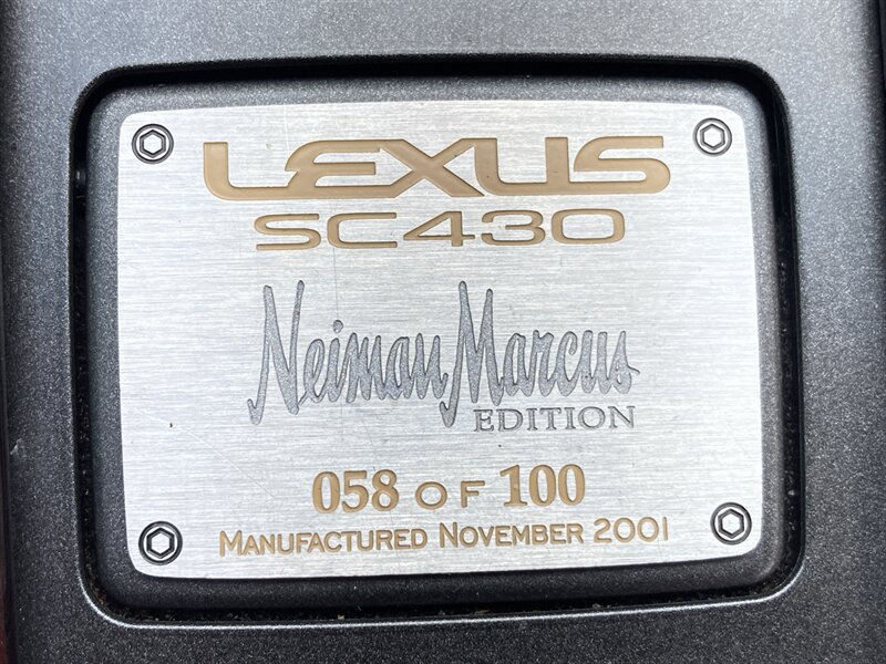 Used 2002 Lexus SC 430 Convertible RWD image 32