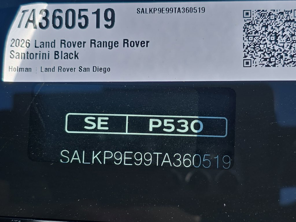 New 2026 Land Rover Range Rover SE AWD/4WD image 37