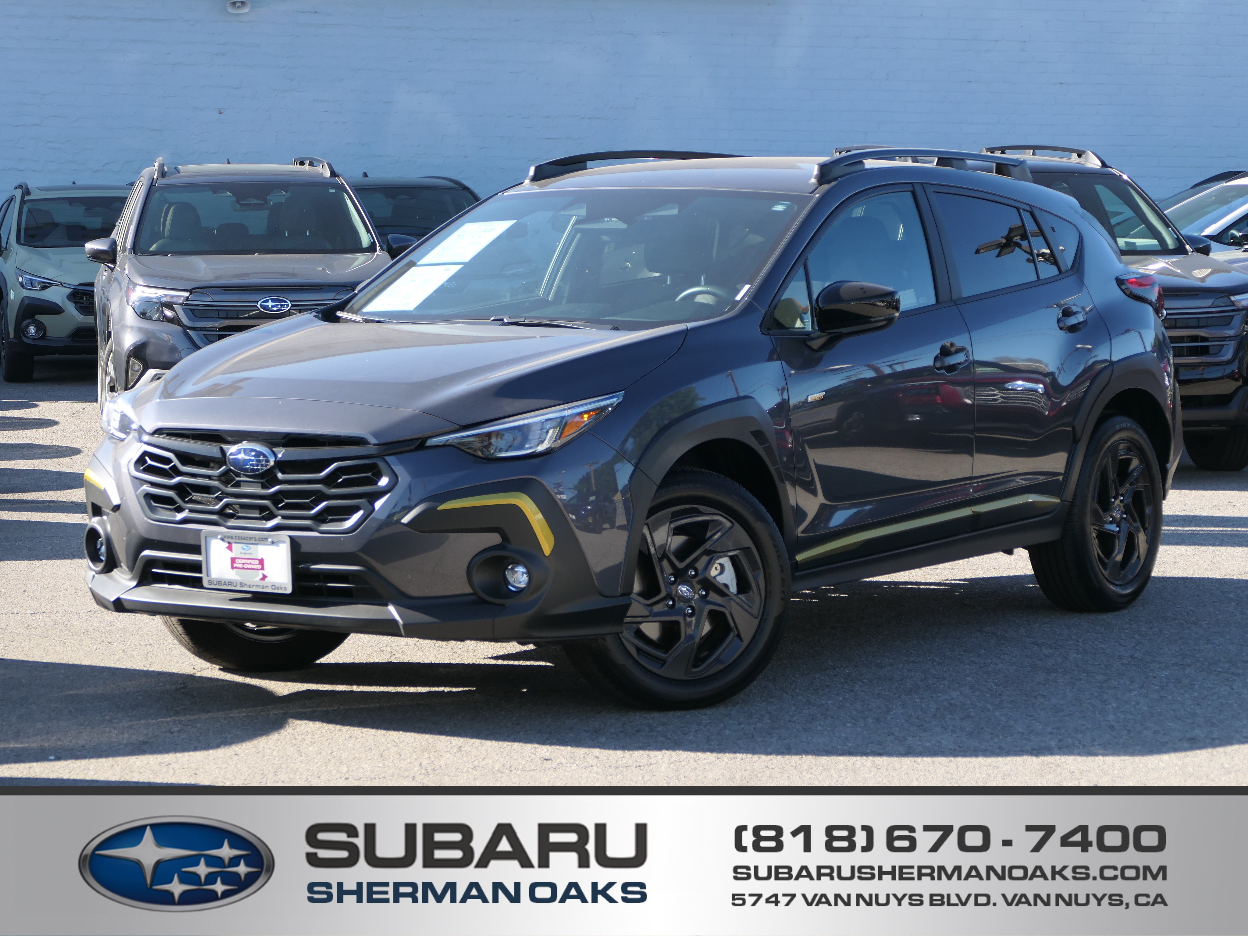 Certified 2026 Subaru Crosstrek 2.5i Sport w/ Crosstrek Mirror Package AWD/4WD image 1