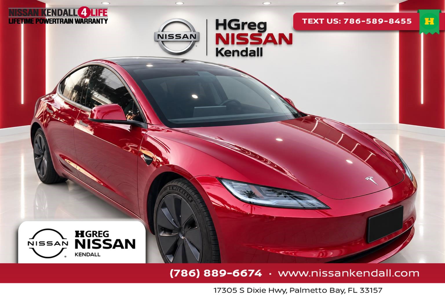 Used 2025 Tesla Model 3 Long Range RWD image 1