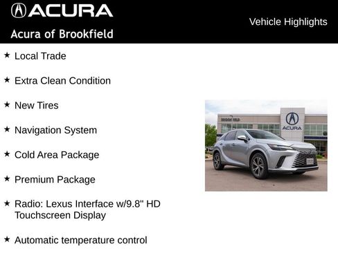 Used 2023 Lexus RX 350 Premium w/ Accessory Package AWD/4WD image 4