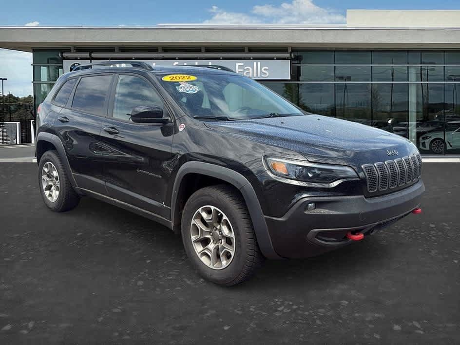 Used 2022 Jeep Cherokee Trailhawk w/ Premium Leather Package AWD/4WD image 1