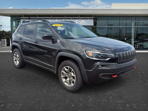Used 2022 Jeep Cherokee Trailhawk w/ Premium Leather Package AWD/4WD image 1