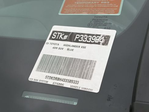 Certified 2025 Toyota Highlander XSE AWD/4WD image 41