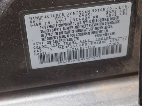 Used 2017 Nissan Sentra SV FWD image 24