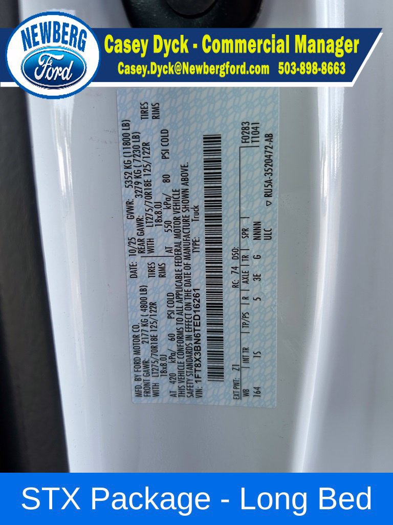New 2026 Ford F350 XL w/ STX Appearance Package AWD/4WD image 14