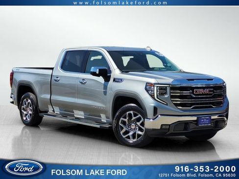 Used 2025 GMC Sierra 1500 SLT w/ SLT Premium Package AWD/4WD image 1