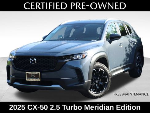 Certified 2025 MAZDA CX-50 Meridian Edition w/ Apex Package AWD/4WD image 1