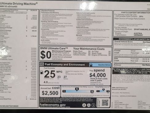 New 2026 BMW X5 xDrive40i w/ M Sport Package image 31