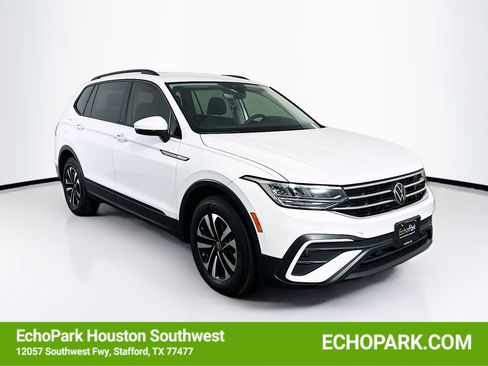 Used 2024 Volkswagen Tiguan S w/ MDO Package, Three-Row FWD image 1