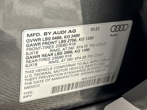 Used 2022 Audi Q5 2.0T Premium w/ Convenience Package image 26