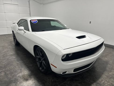 Used 2021 Dodge Challenger R/T w/ Blacktop Package RWD image 3