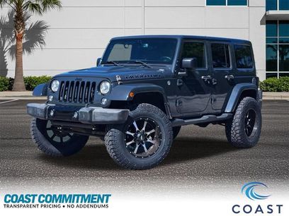 Used 2017 Jeep Wrangler Unlimited Sahara
