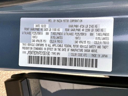 Certified 2023 MAZDA CX-5 Carbon Edition image 17