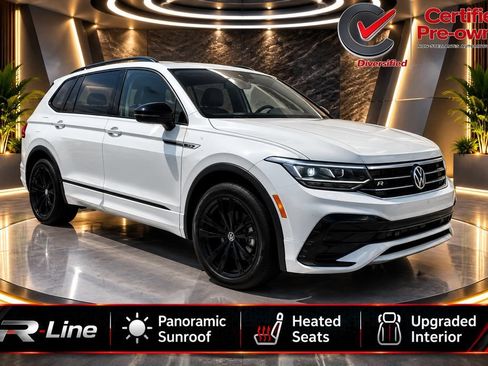 Used 2022 Volkswagen Tiguan SE R-Line FWD image 1
