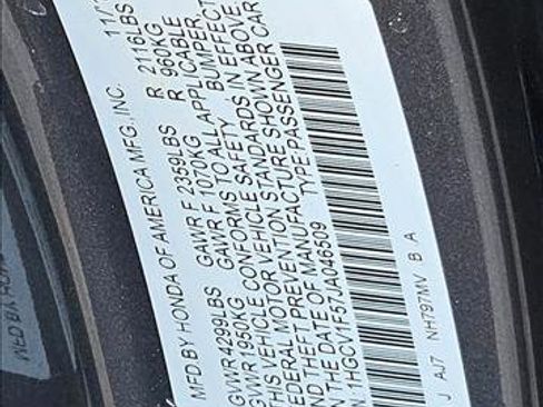 Used 2018 Honda Accord EX-L image 25