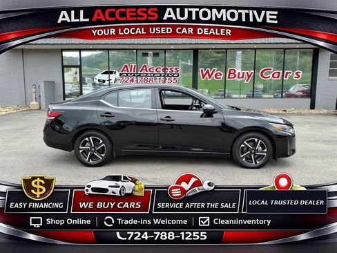 Used 2025 Nissan Sentra SV FWD image 1