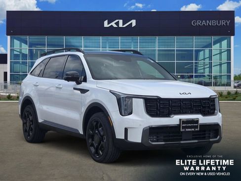 Certified 2025 Kia Sorento SX Prestige w/ Olive Brown Leather Package AWD/4WD image 3