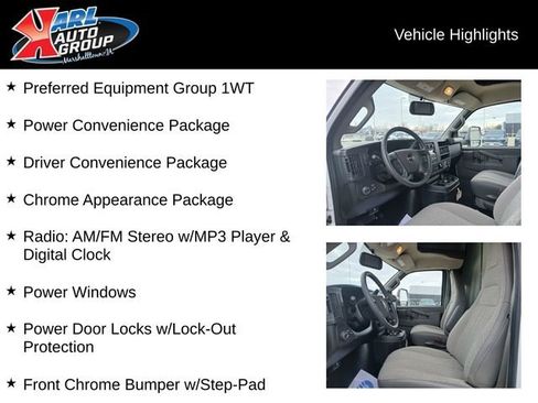 New 2025 GMC Savana 3500 Work Van w/ Power Convenience Package image 2