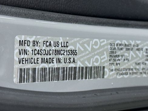 Used 2022 Dodge Durango R/T w/ Blacktop Package image 40