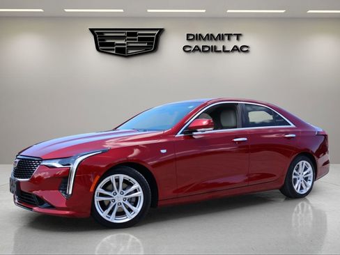 Used 2021 Cadillac CT4 Luxury w/ Sun And Sound Package RWD image 1