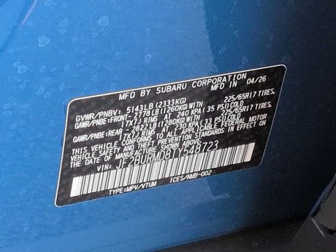 New 2026 Subaru Outback Wilderness AWD/4WD image 39