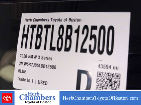 Used 2020 BMW 330i xDrive Sedan w/ Convenience Package AWD/4WD image 13