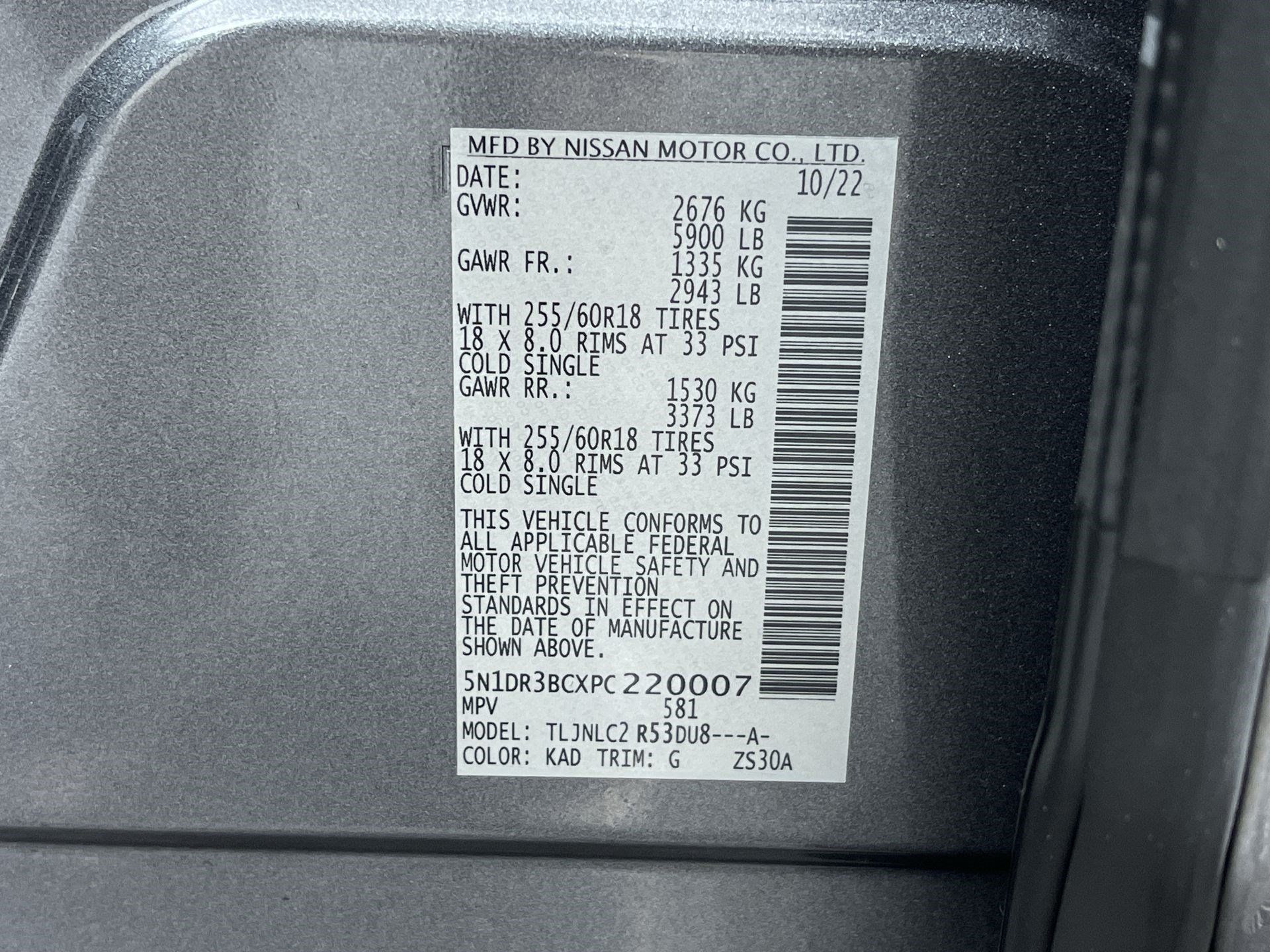 Certified 2023 Nissan Pathfinder SV AWD/4WD image 11
