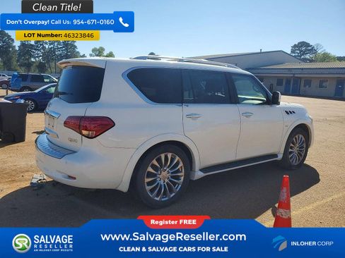 Used 2015 INFINITI QX80 Suv w/ 22" Wheel Package image 4