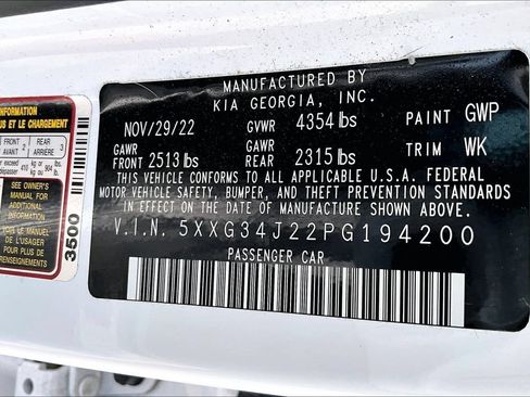 Used 2023 Kia K5 EX w/ EX Premium Package FWD image 29