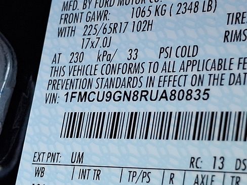 Certified 2024 Ford Escape Active image 26