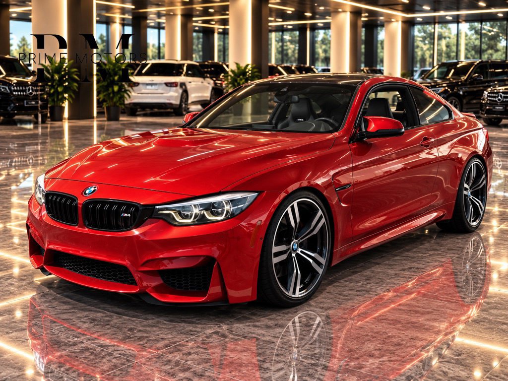 Used 2020 BMW M4 Coupe w/ Competition Package RWD image 1