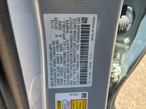Used 2022 Honda Civic Touring image 27