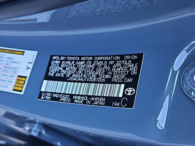 New 2027 Toyota Prius Limited w/ Limited Premium Package FWD image 16