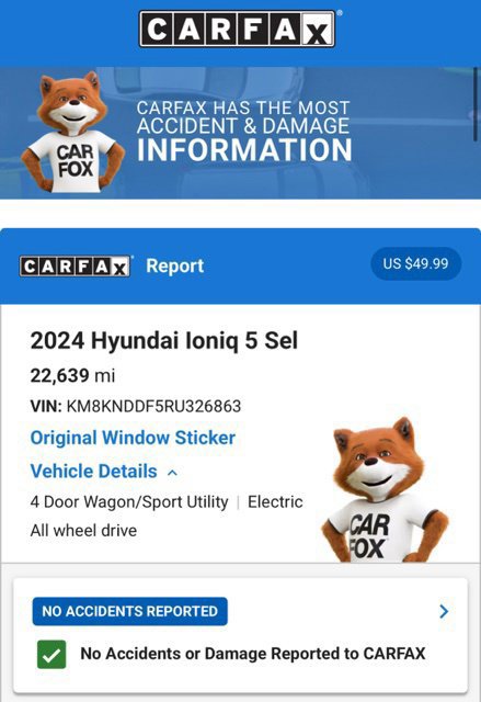 Used 2024 Hyundai Ioniq 5 SEL AWD/4WD image 5