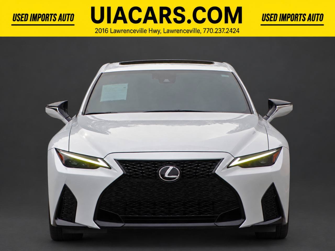 Used 2021 Lexus IS 350 F Sport w/ Navigation Package RWD image 3