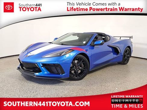Used 2024 Chevrolet Corvette Stingray Coupe w/ Z51 Performance Package RWD image 1