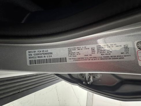 Used 2025 RAM 1500 Tungsten w/ Bed Utility Group image 20