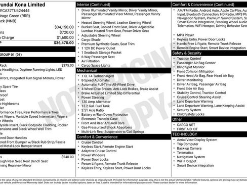 New 2026 Hyundai Kona Limited image 6
