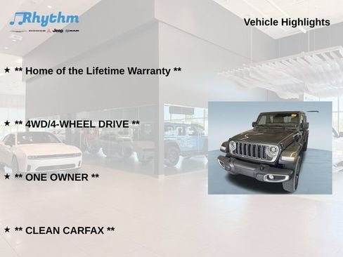 Used 2025 Jeep Wrangler Unlimited Sahara AWD/4WD image 5