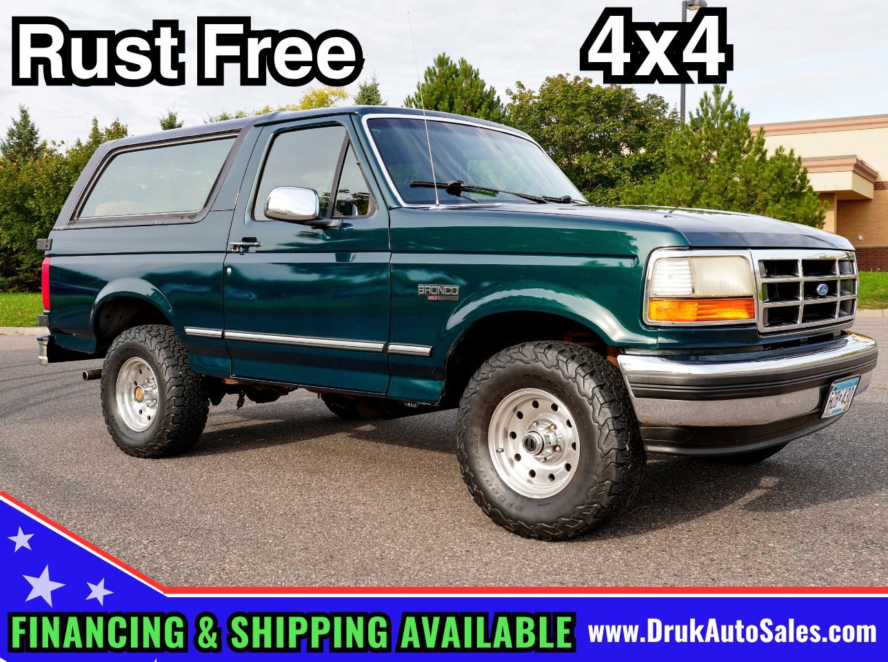 Used 1993 Ford Bronco Custom AWD/4WD image 1