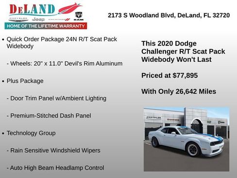 Used 2020 Dodge Challenger R/T Scat Pack image 12