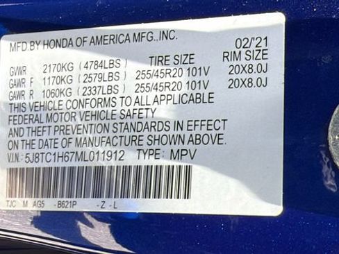 Used 2021 Acura RDX A-Spec FWD image 28