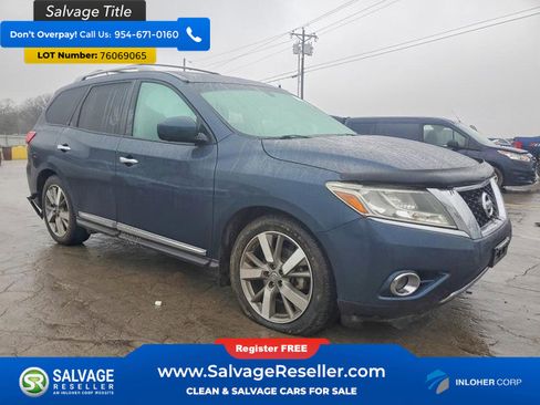 Used 2015 Nissan Pathfinder Platinum w/ Cargo Package AWD/4WD image 5