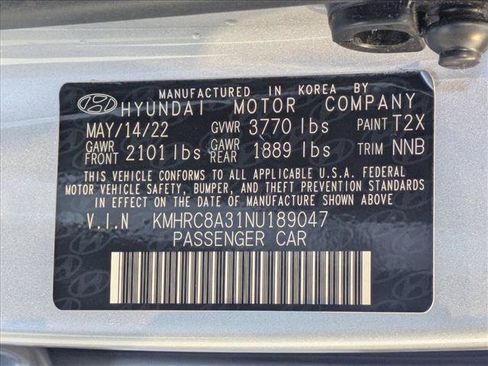 Used 2022 Hyundai Venue SEL FWD image 24