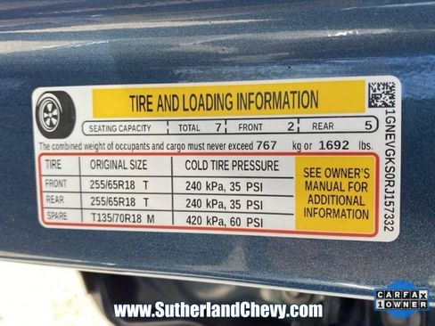 Used 2024 Chevrolet Traverse LT w/ Trailering Package image 51