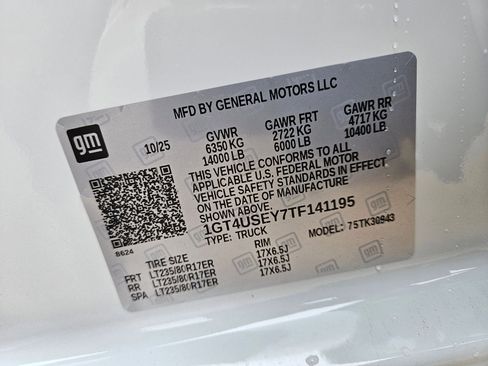 New 2026 GMC Sierra 3500 Pro w/ 1SA Pro Safety Plus Package image 30