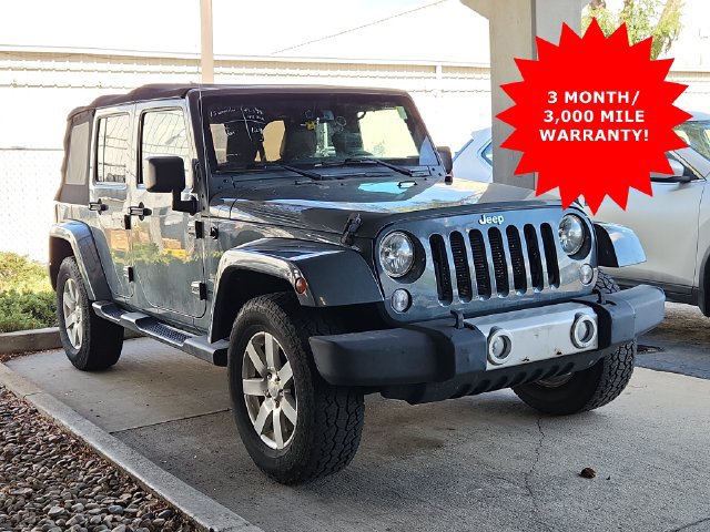 Used 2015 Jeep Wrangler Unlimited Sahara w/ Max Tow Package AWD/4WD image 1